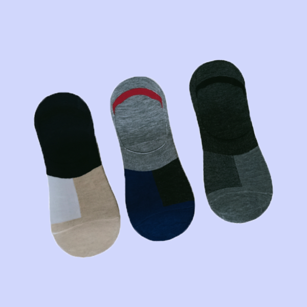 Pack of 3 Fitx-Man ankle moza loafer socks