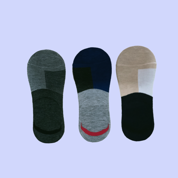 Pack of 3 Fitx-Man ankle moza loafer socks - Image 2