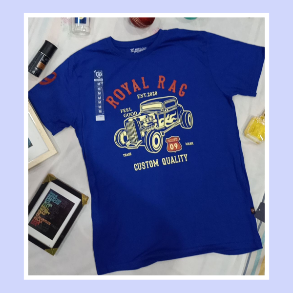 Royal Rag-T-Shirt-Blue