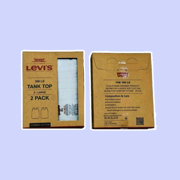 L-E-V-I-S Export-Leftover Man Vest (PACK OF 2) - Image 3