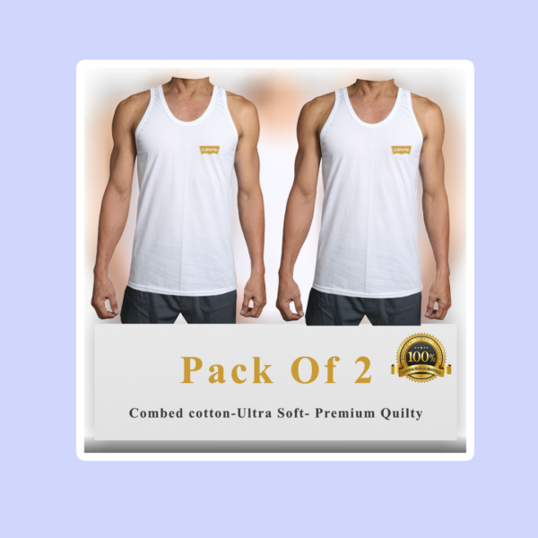 L-E-V-I-S Export-Leftover Man Vest (PACK OF 2)